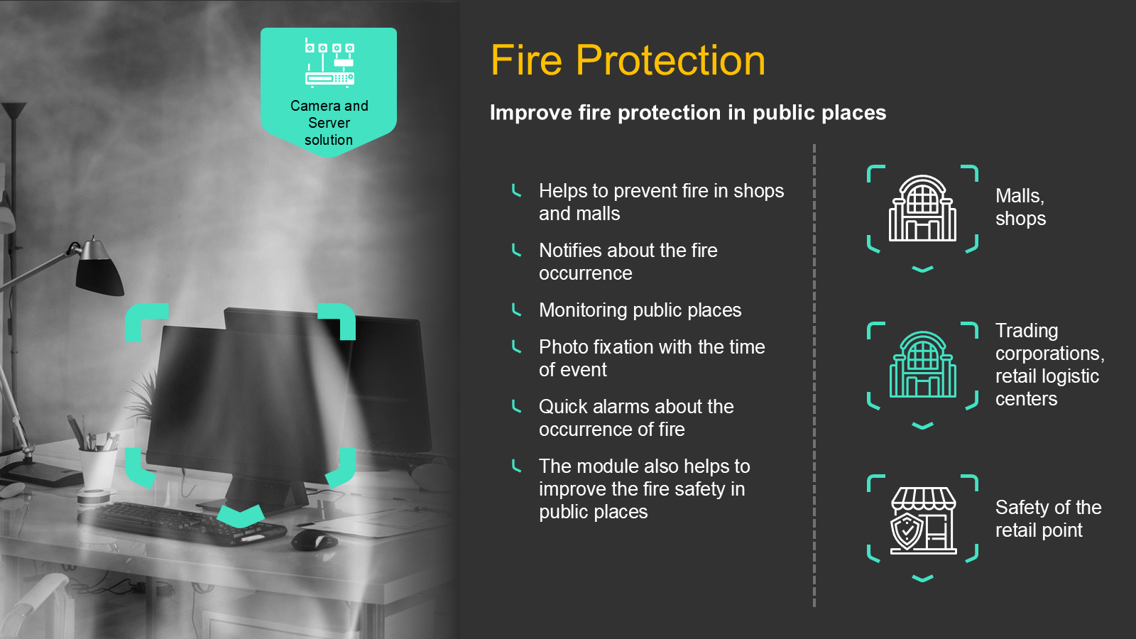 Fire protection key features