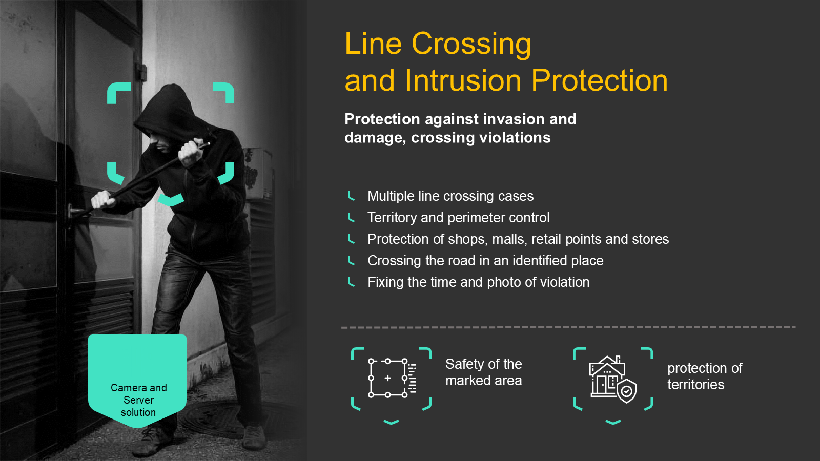 Intrusion protection key features