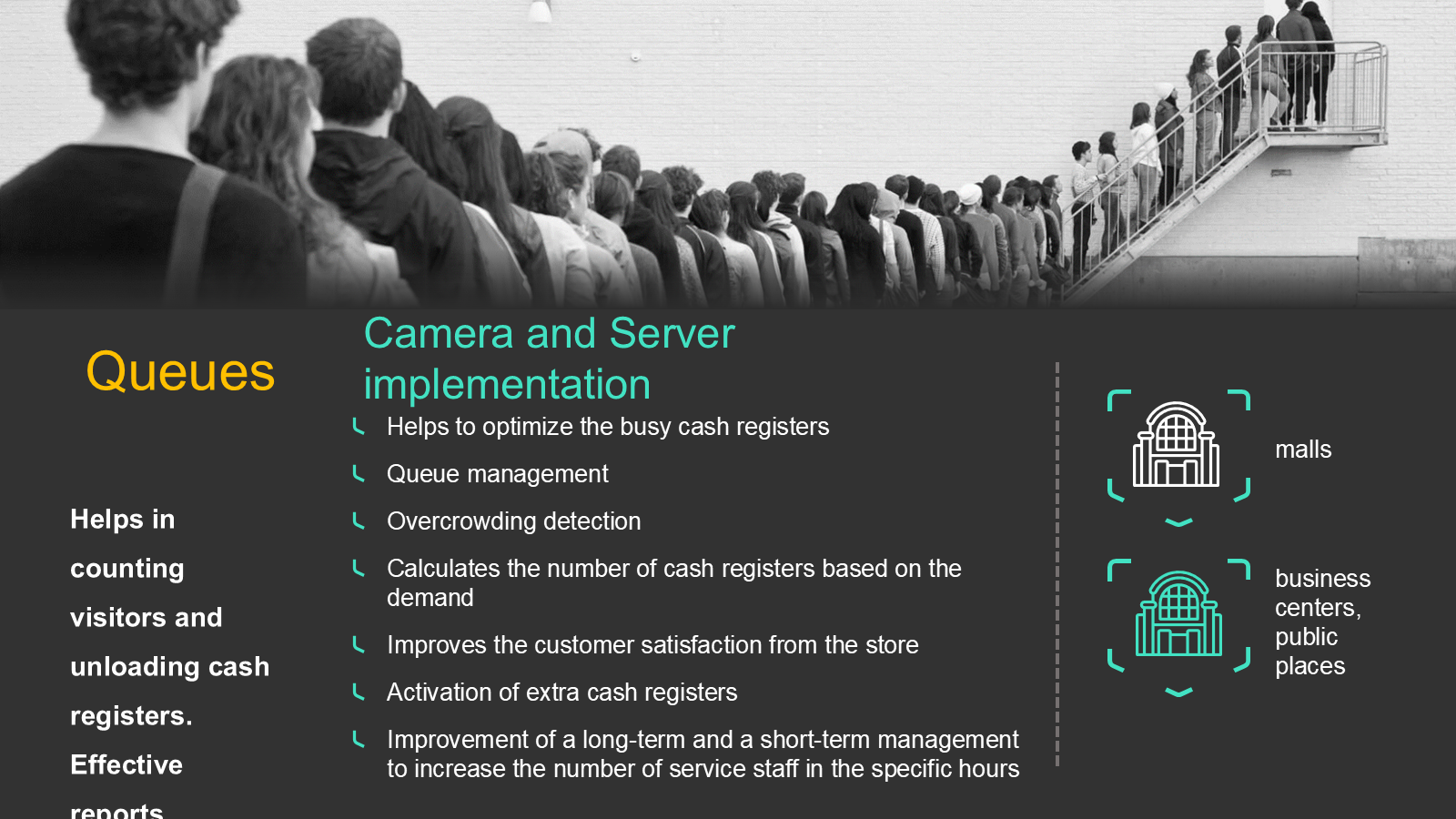 Queue management analytics